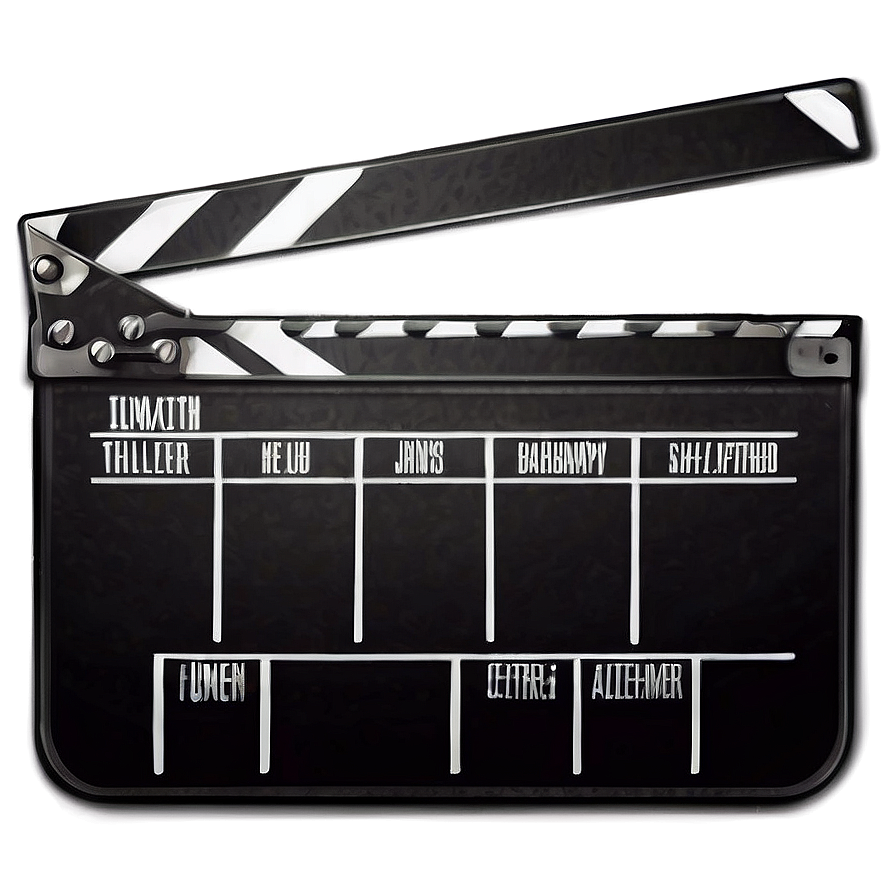 Theatre Clapperboard Icon Png 06242024 PNG