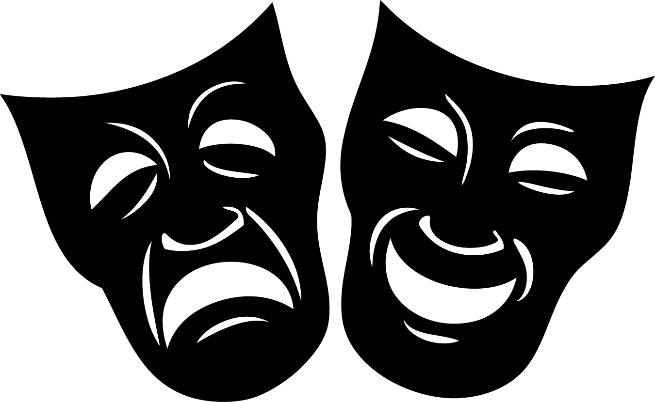 Theatre_ Masks_ Comedy_and_ Tragedy PNG