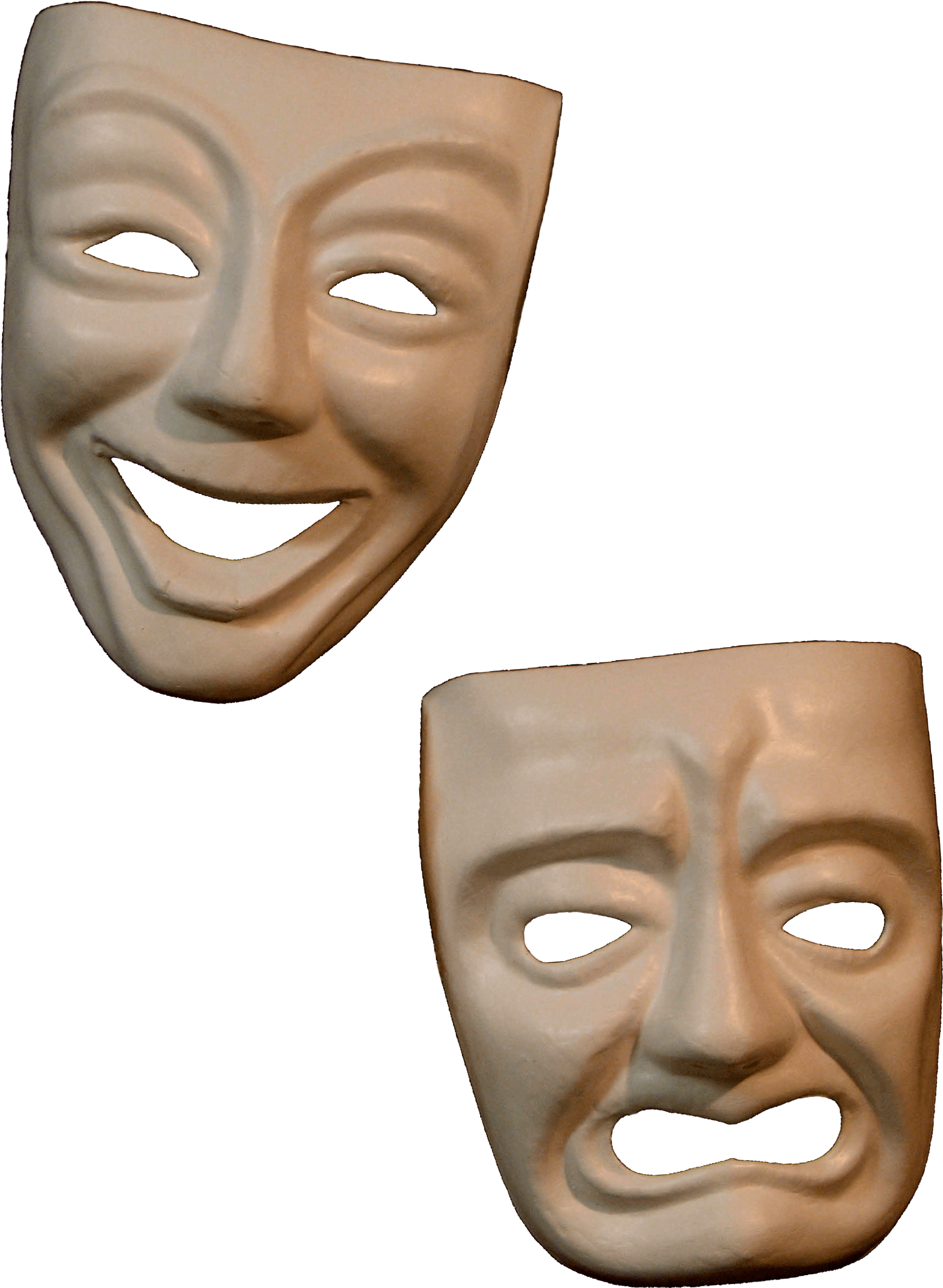 Theatre Masks Comedy Tragedy PNG