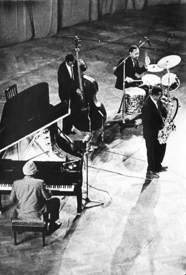 Thelonious Monk And Eddie Gomez Performing Picture