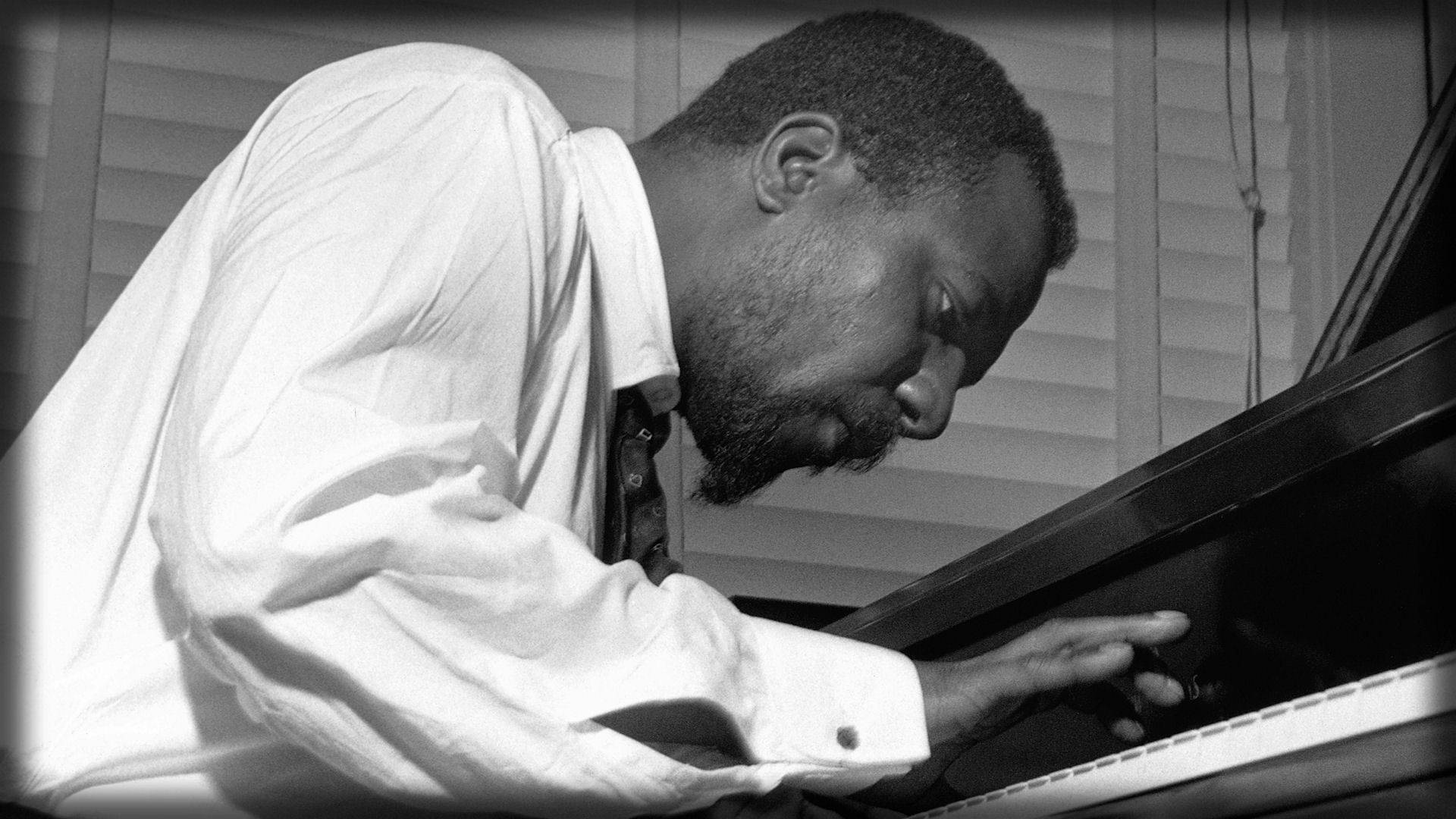 Thelonious Monk Playing The Piano Wallpaper