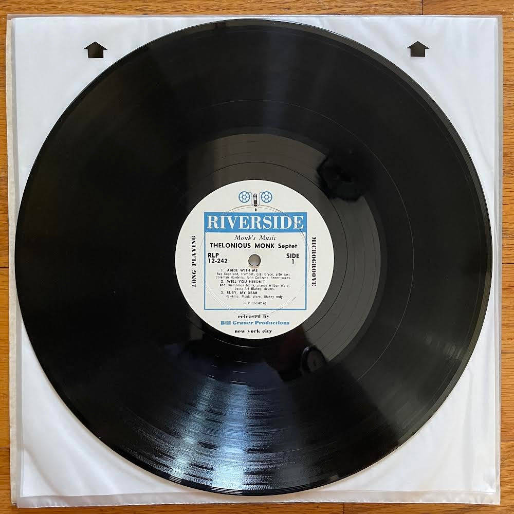 Thelonious Monk Riverside Vinyl Record Picture