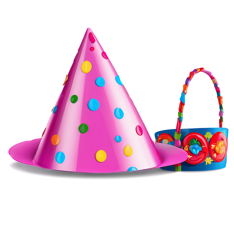 Download Theme Party Birthday Hat Png Bkp55 | Wallpapers.com