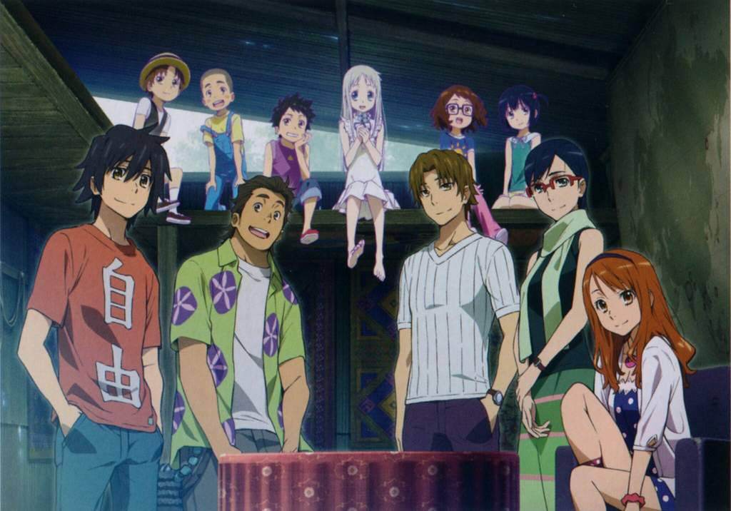 Then And Now Anohana Wallpaper