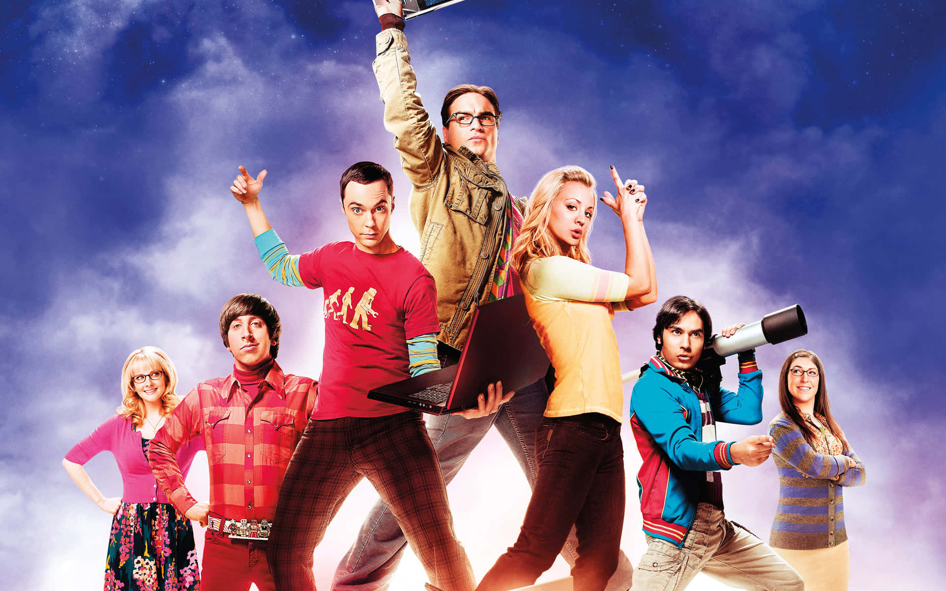 Theoretical Big Bang Theory Cast [wallpaper] Wallpaper