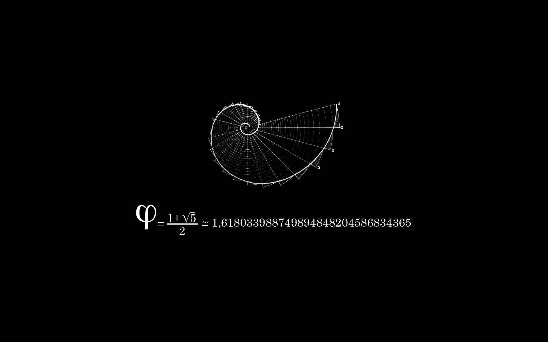 Fisica Teorica Sequenza Di Fibonacci Sfondo
