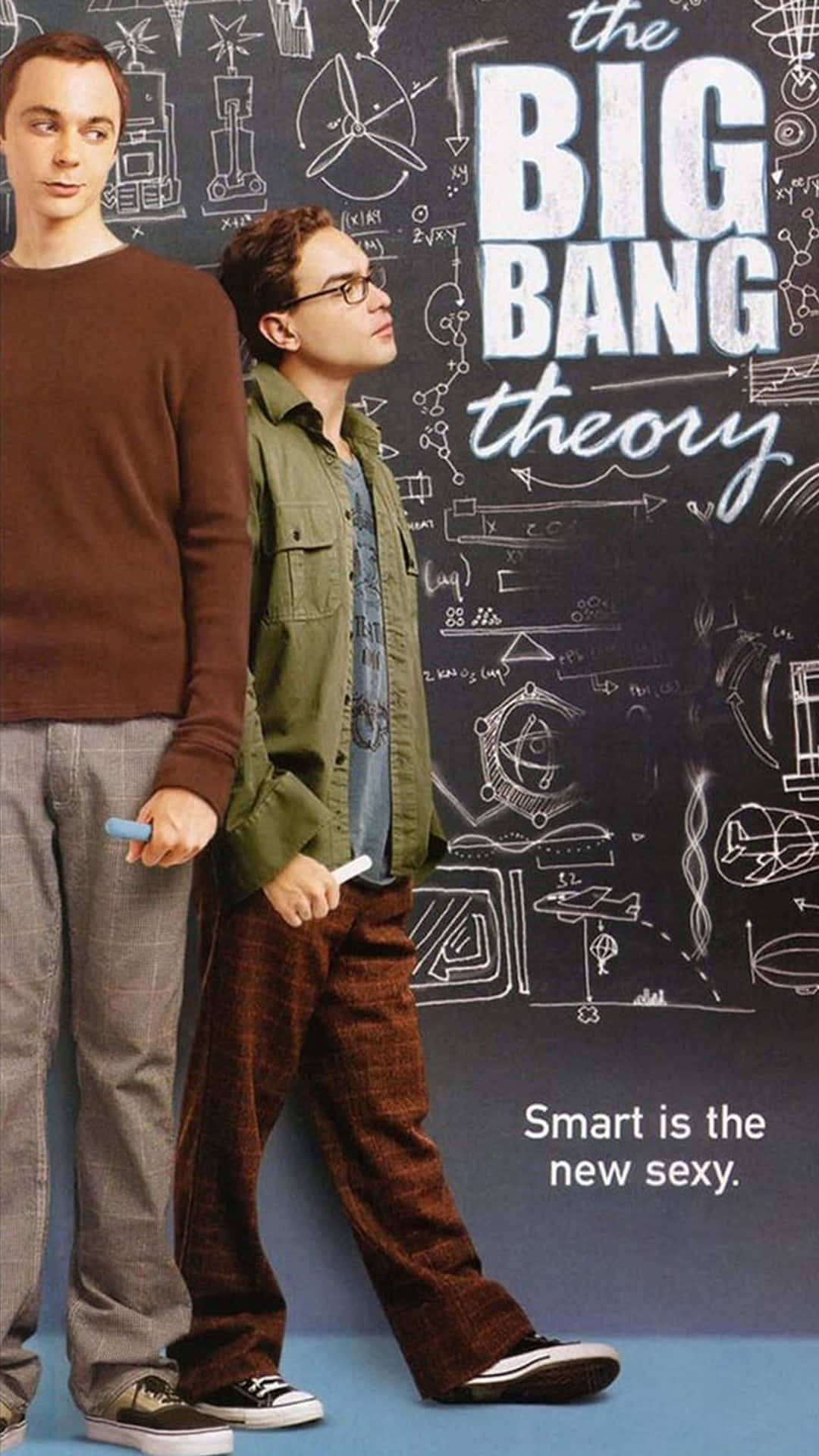 Theoretical Sheldon And Leonard [wallpaper] Wallpaper