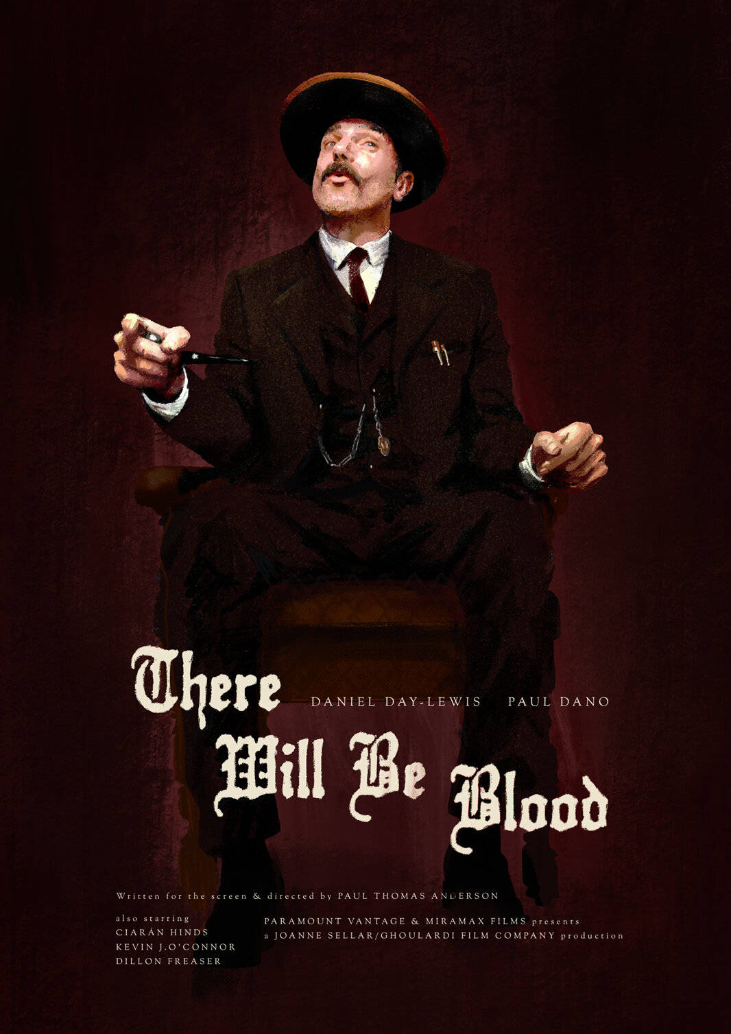 There Will Be Blood Daniel Plainview Poster Wallpaper
