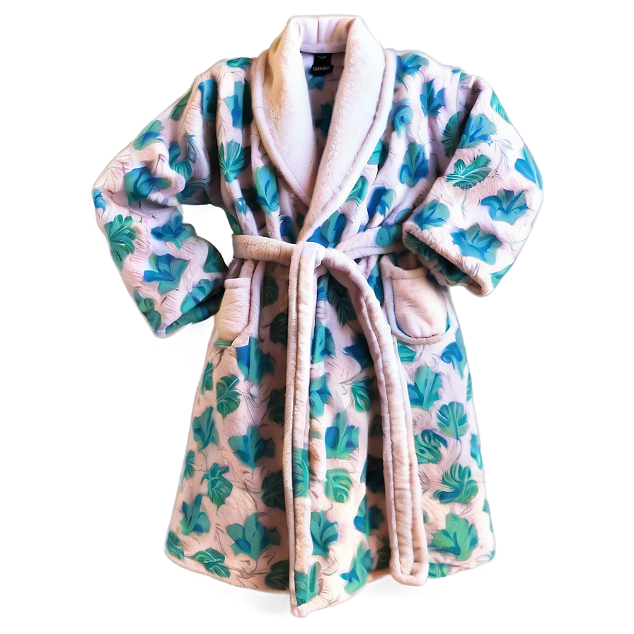 Thermal Fleece Robe Png 06132024 PNG