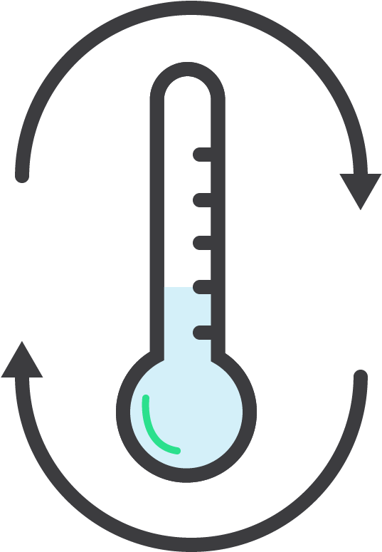 Thermometer Icon Cool Temperature PNG