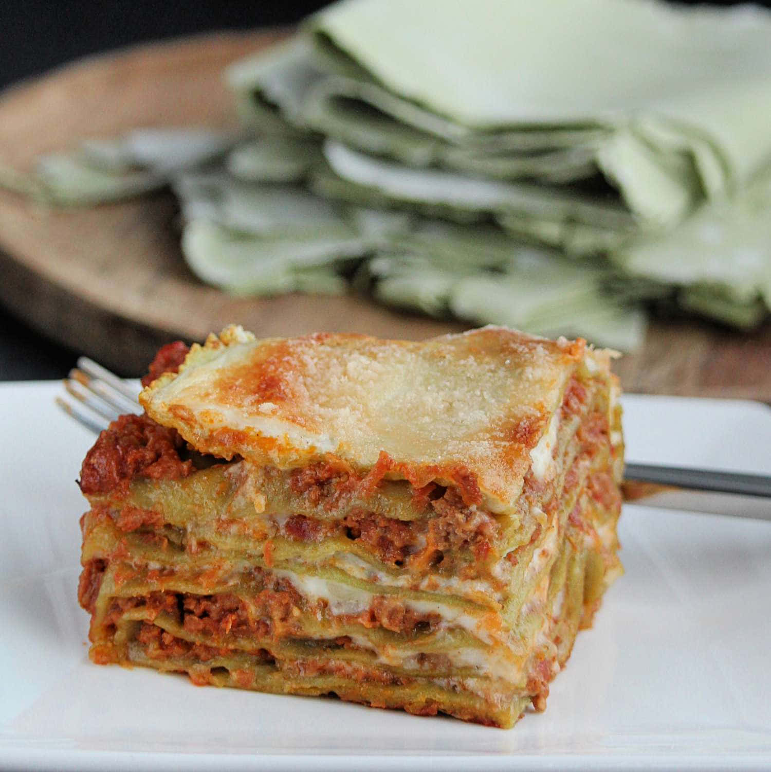 Thick And Crusty Lasagna Alla Bolognese Picture