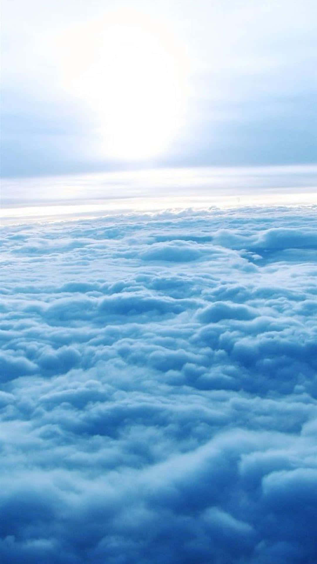 Thick Clouds From Above Wallpaper