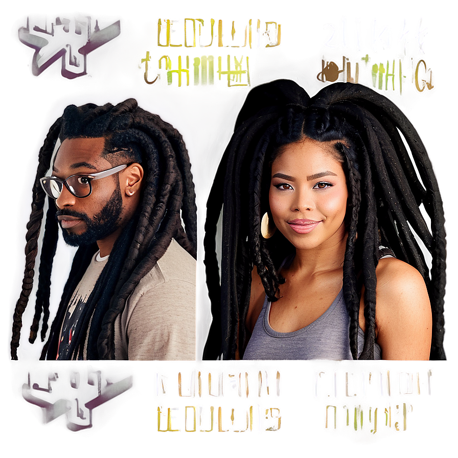 Thick Dreads Compilation Png Yxc PNG