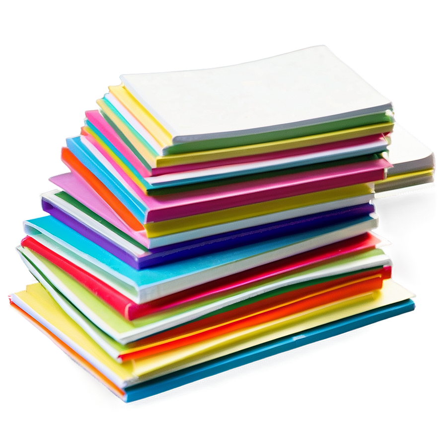 Thick Paper Stack Png Lvo64 PNG