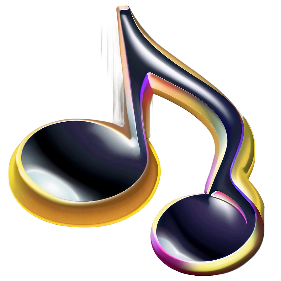 Thin Eighth Note Png 45 PNG