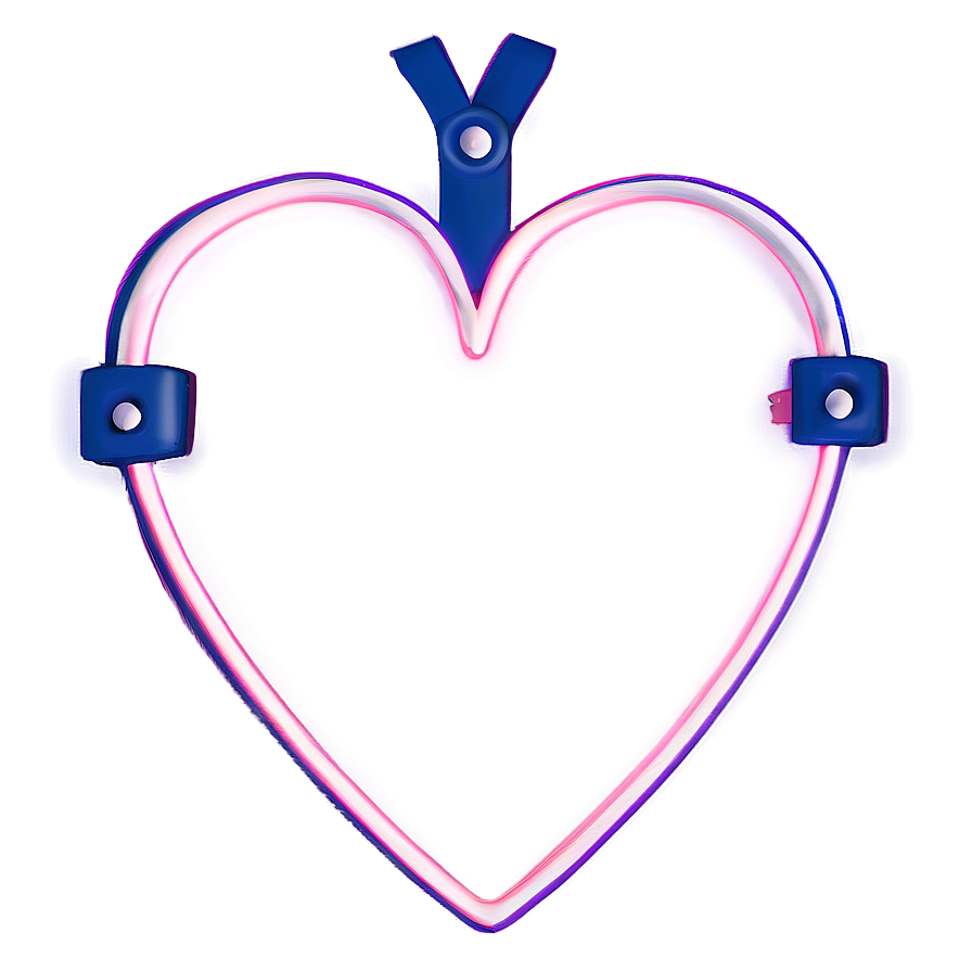 Thin Heart Outline Png Gxq57 PNG