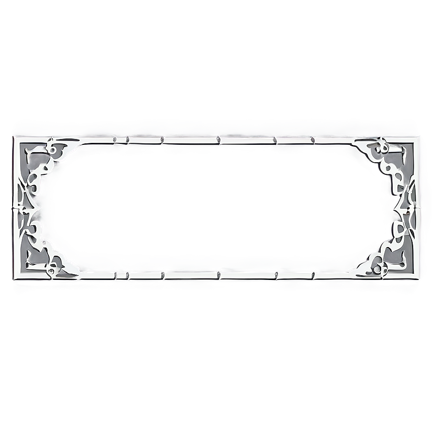 Thin Line Border Design Png Oyx PNG