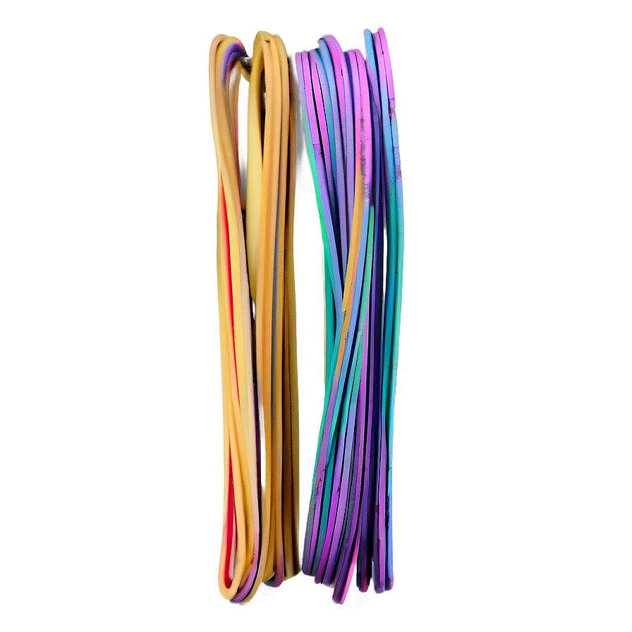 Thin Rubber Bands Png Okv35 PNG