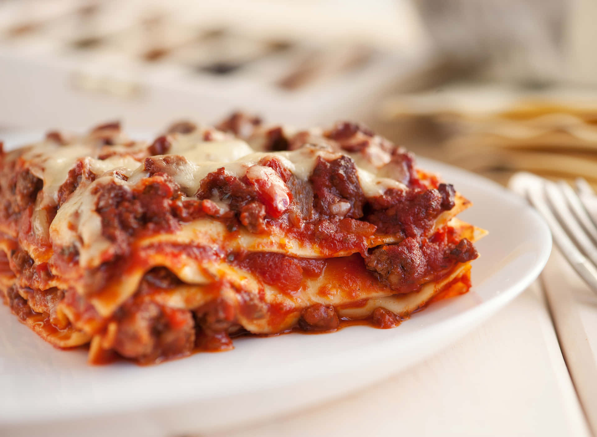 Authentic Lasagna Alla Bolognese Recipe Image Wallpaper
