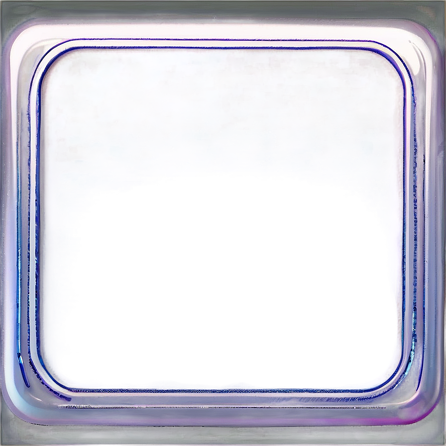 Thin Square Outline Png Kgl84 PNG