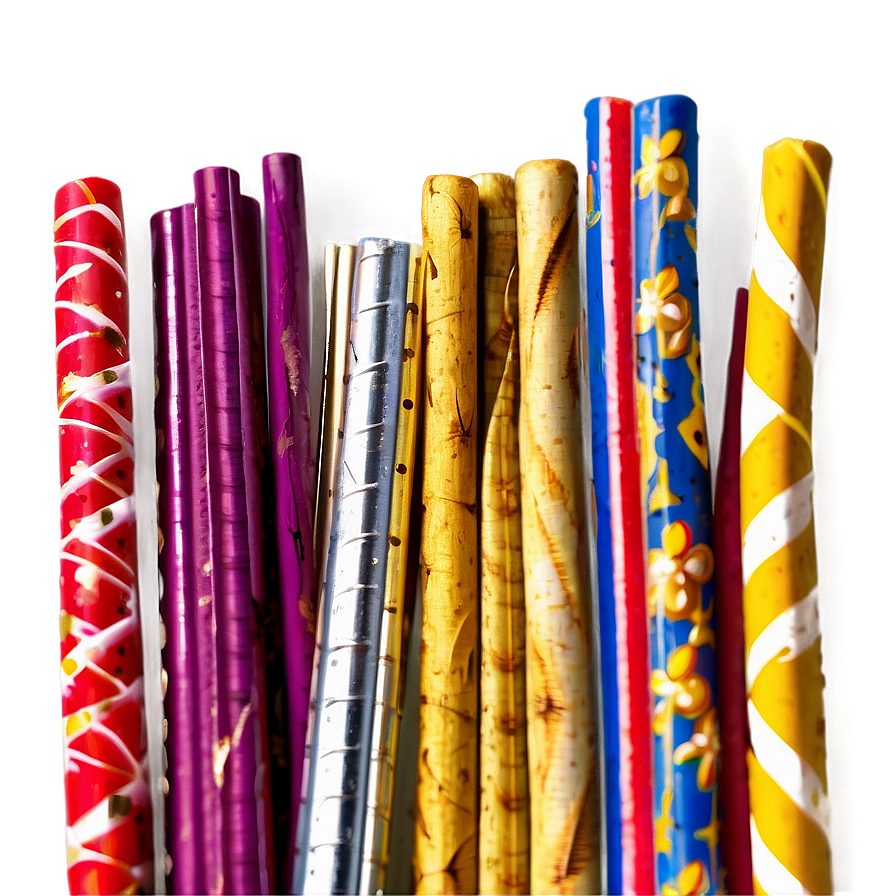 Thin Straw Png Flc21 PNG