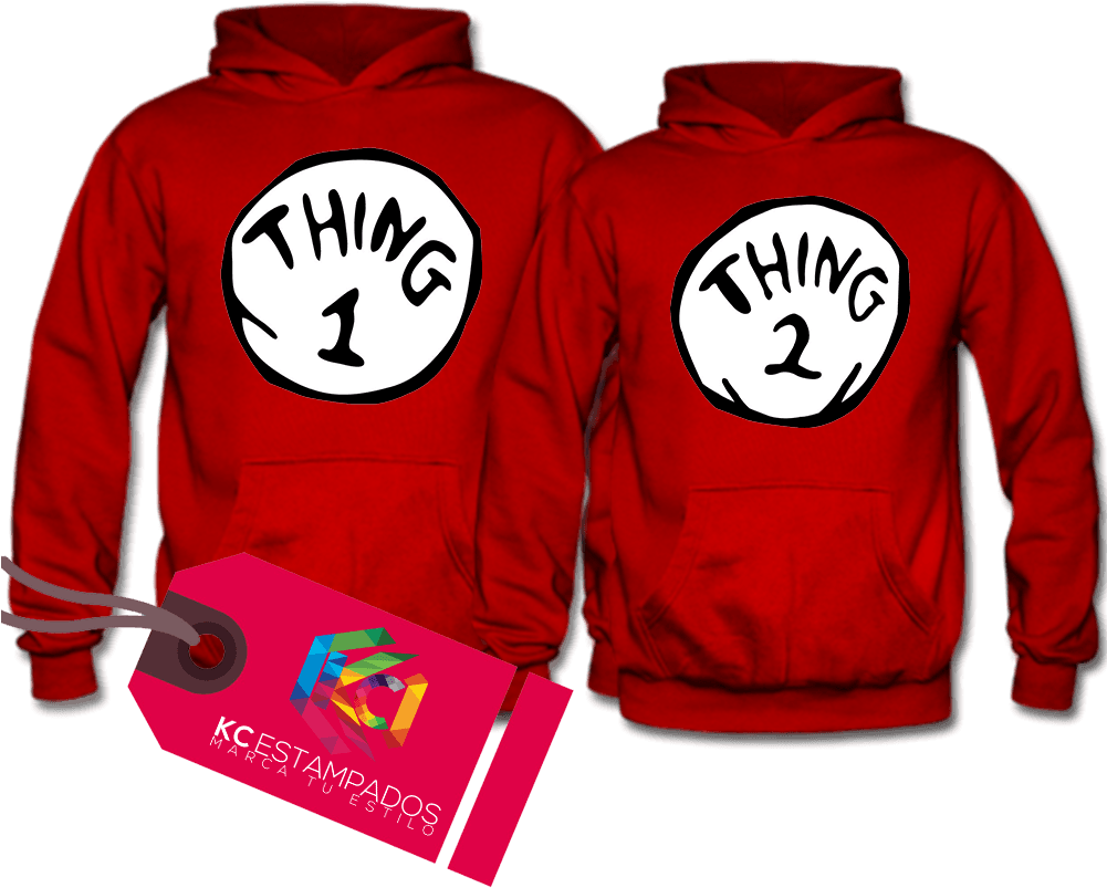 Download Thing1and Thing2 Hoodies | Wallpapers.com