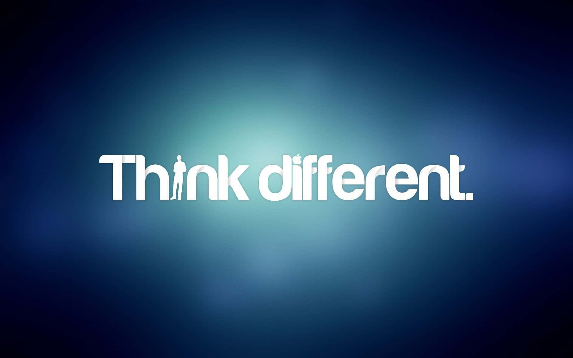 Think Different Inspirational Quote Wallpaper