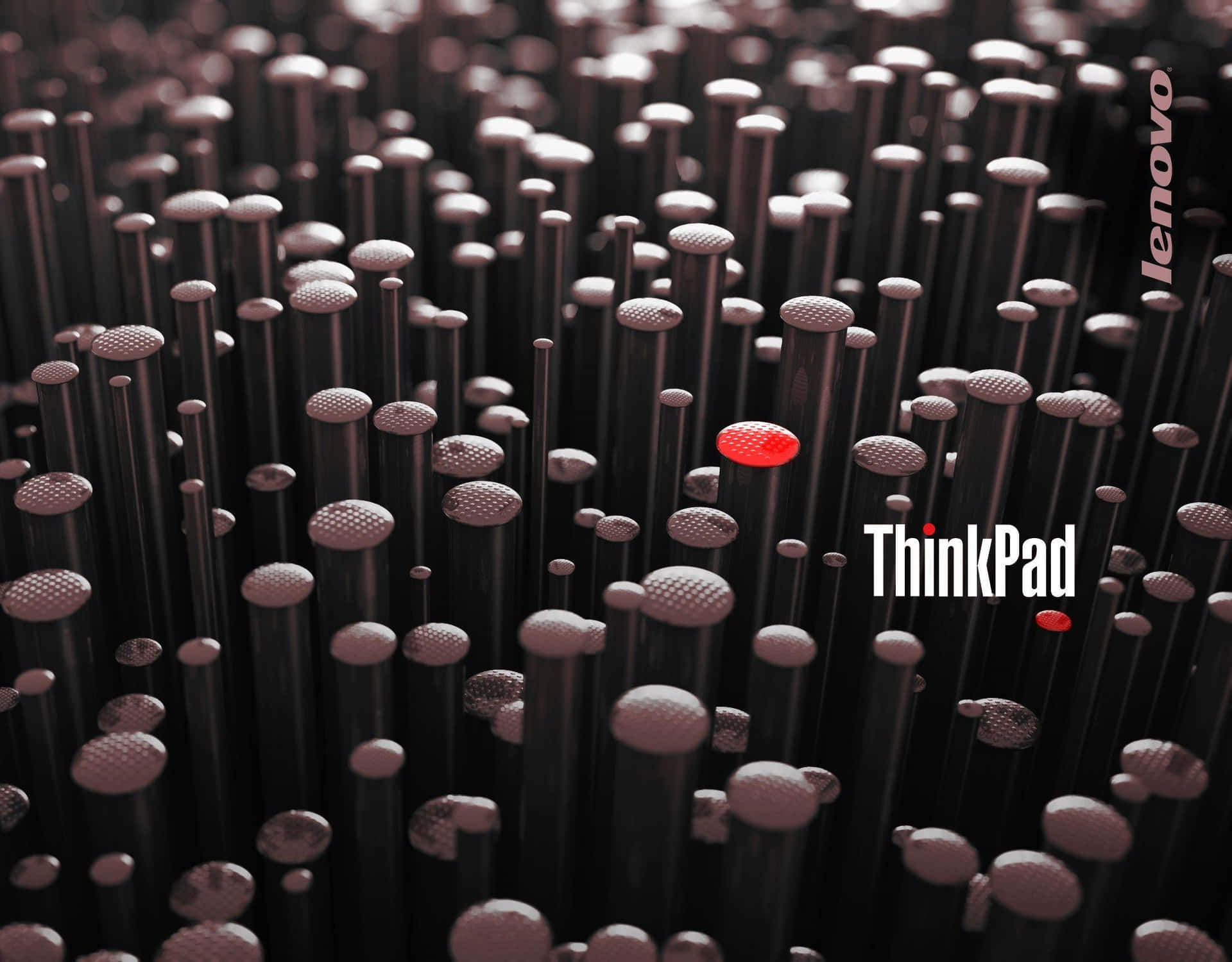 Think Pad Abstract Pin Art Advertisement Wallpaper