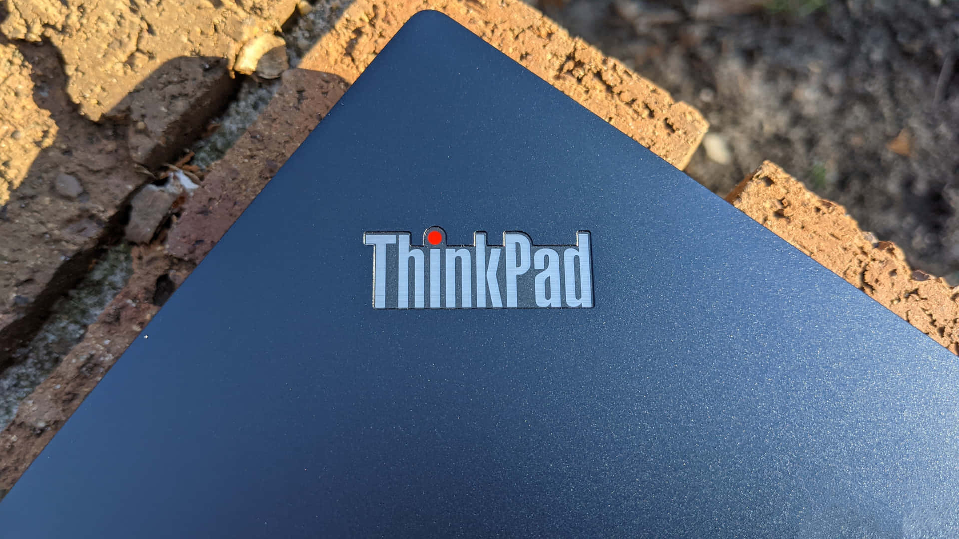 Think Pad Laptop Cover Outdoor Setting Wallpaper