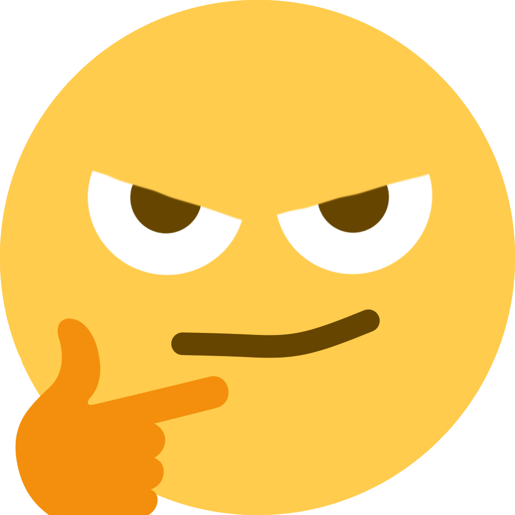 Thinking Face Emoji PNG