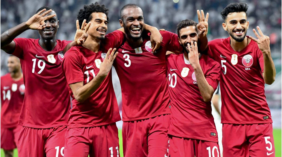 Third Placer Qatar National Football Team Wallpaper