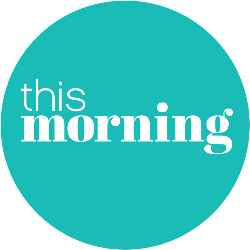 This Morning Logo_ Teal Background PNG