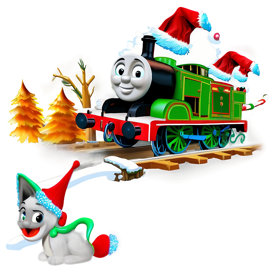 Thomas And Friends Festive Png Rjs PNG