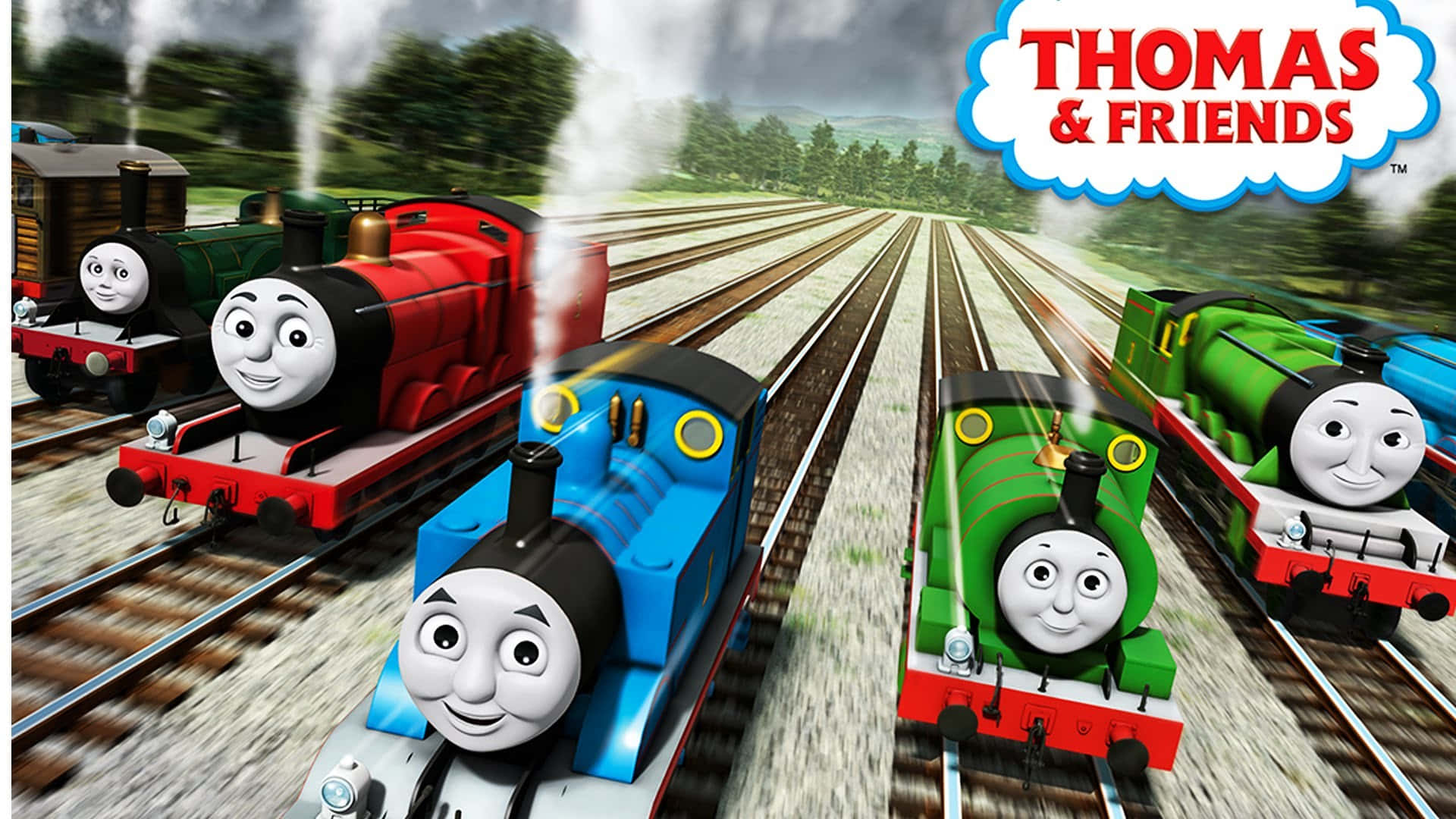 Thomas And Friends Steam Wallpaper
