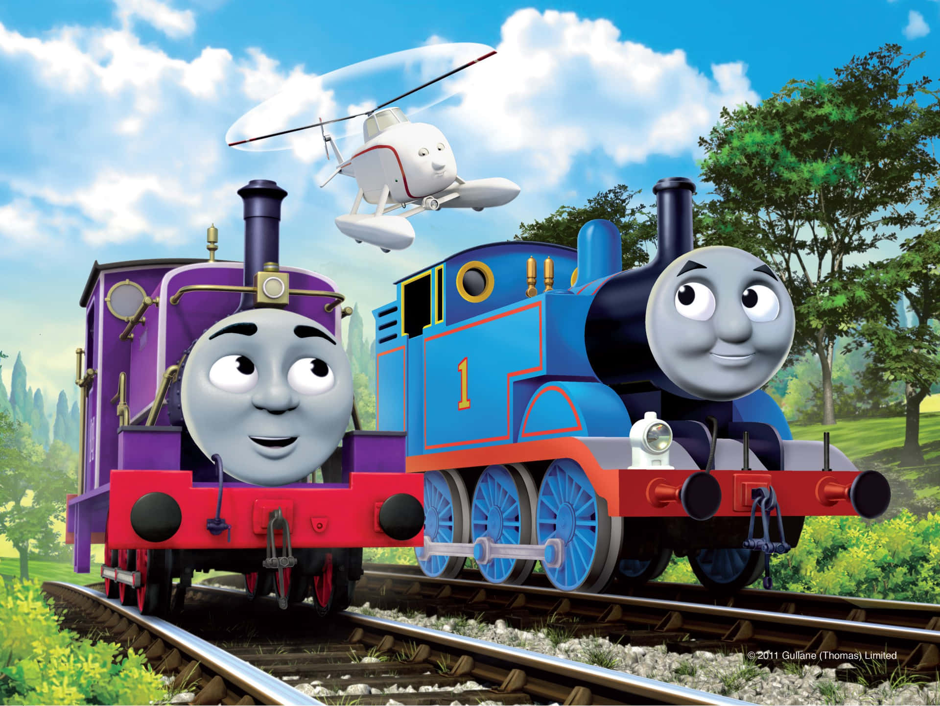 Thomas And Friends With Kana Wallpaper