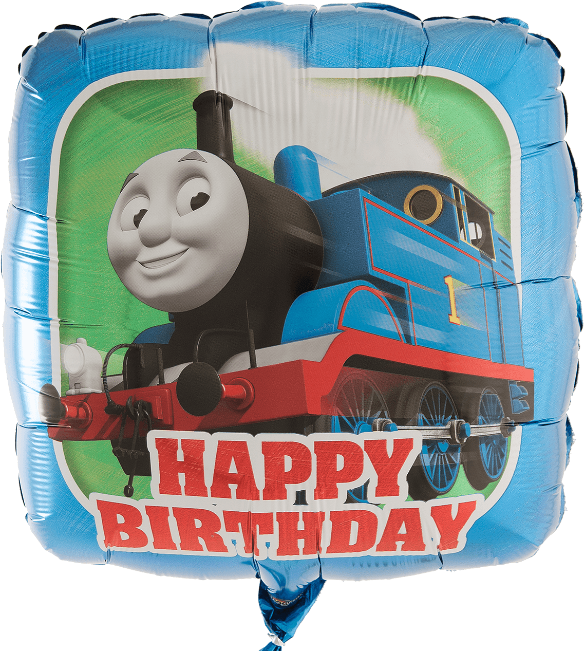 Thomas Engine Birthday Balloon PNG