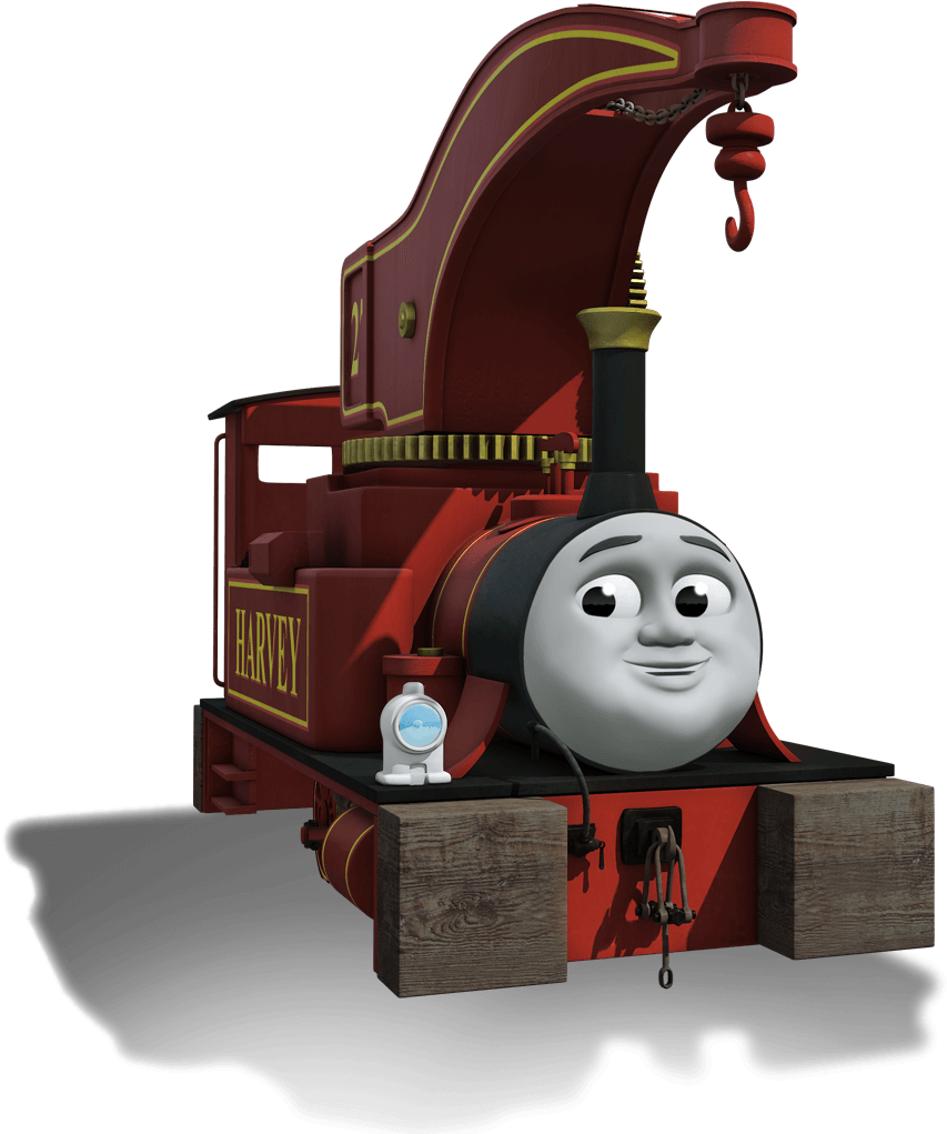 Thomas Friends Harvey Crane Engine PNG