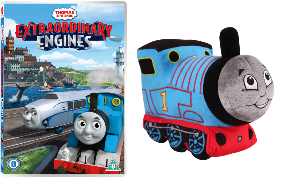Thomasand Friends Extraordinary Engines D V Dand Plush Toy PNG