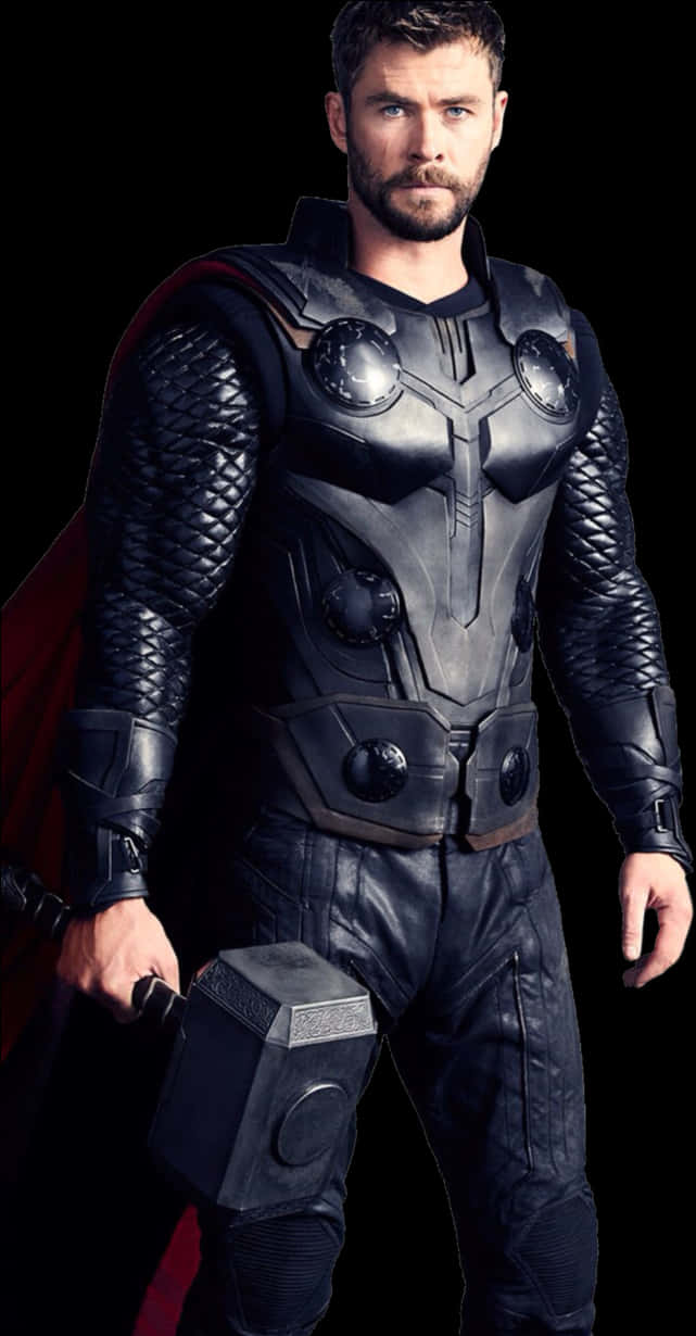 Thor Avengers Portrait PNG