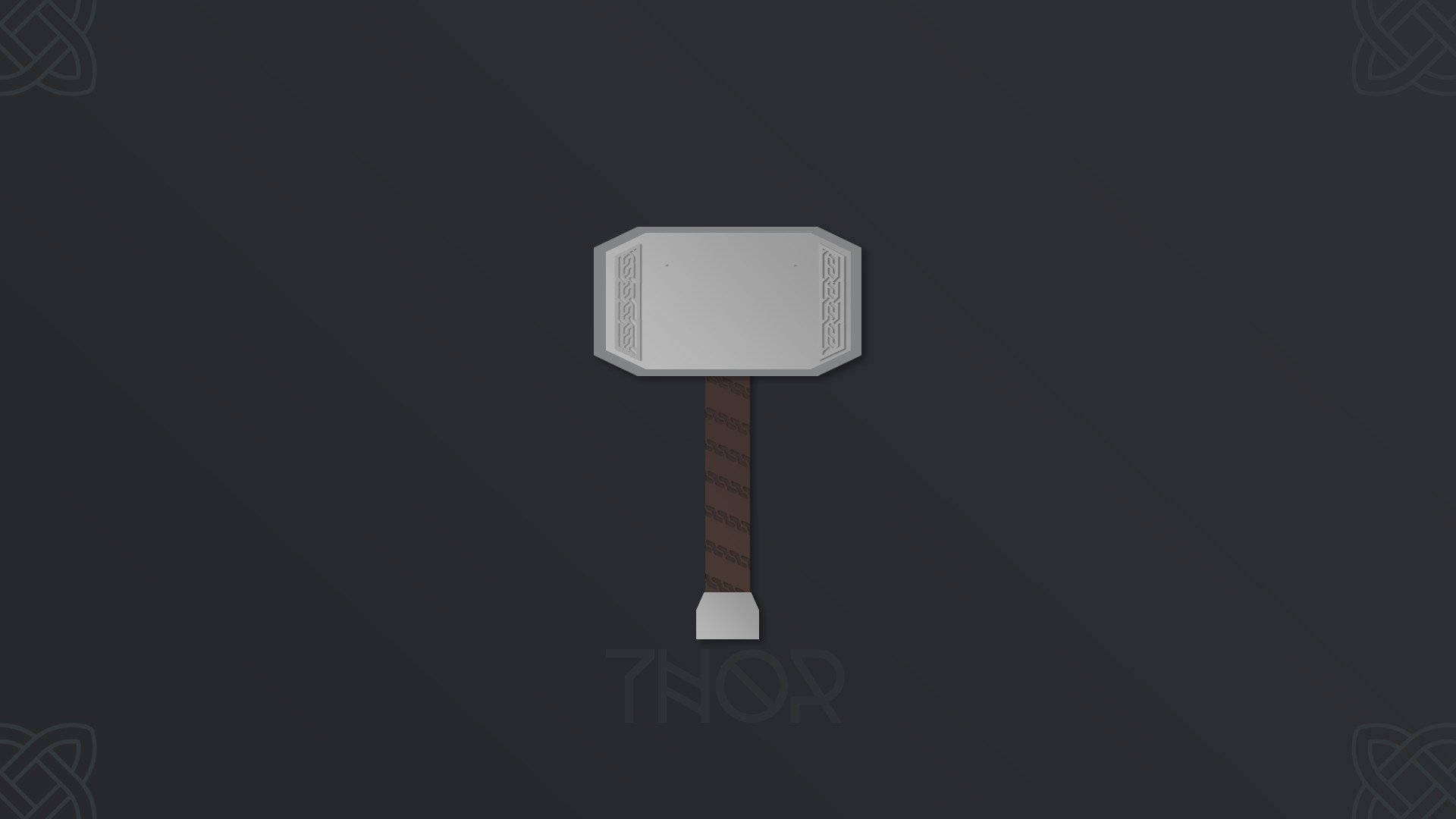 Einmächtiger Thor-hammer Wallpaper