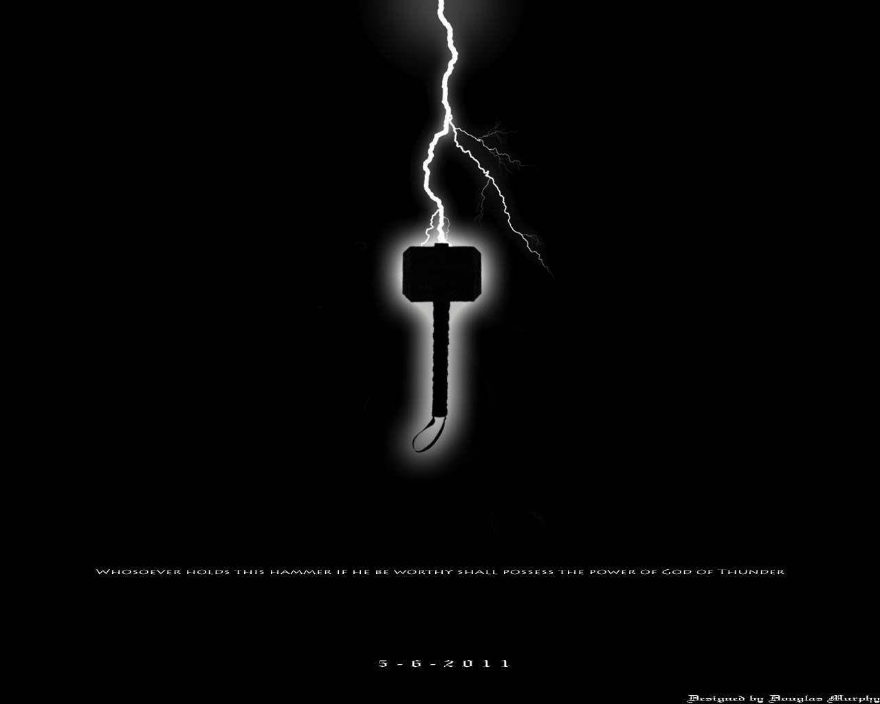 Mjölnir,el Poderoso Martillo De Thor Fondo de pantalla