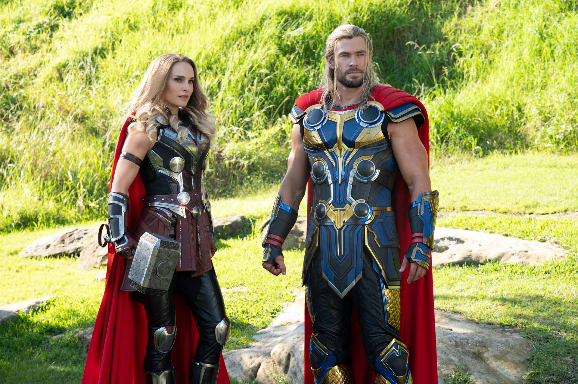 Thor Love And Thunder Asgardian Armor Wallpaper