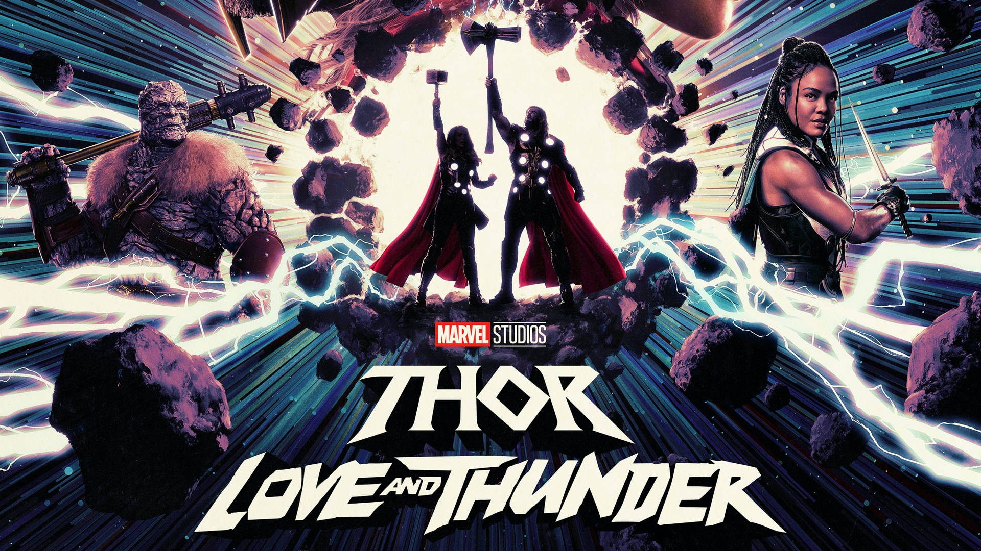 Thor Love And Thunder Movie Art