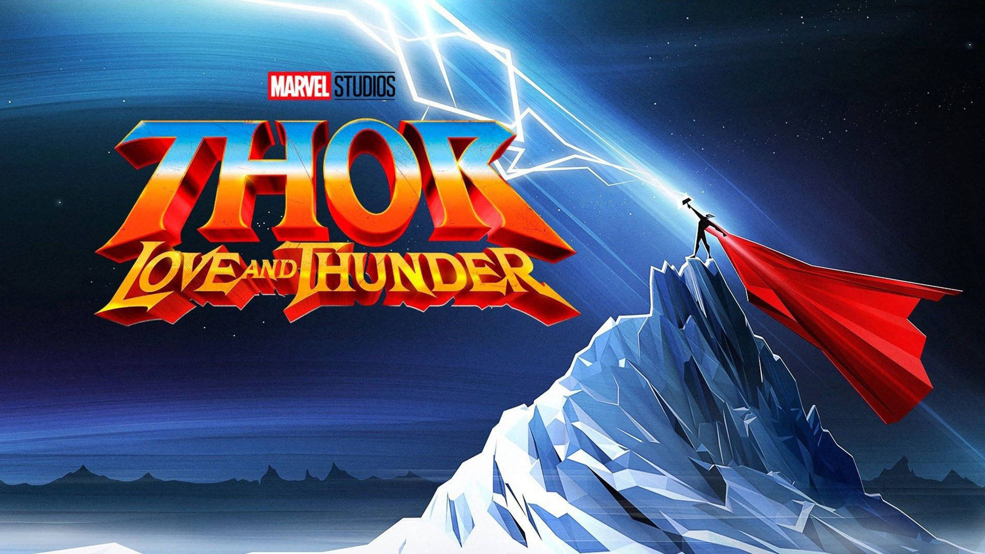 Thor Love And Thunder Vector Art