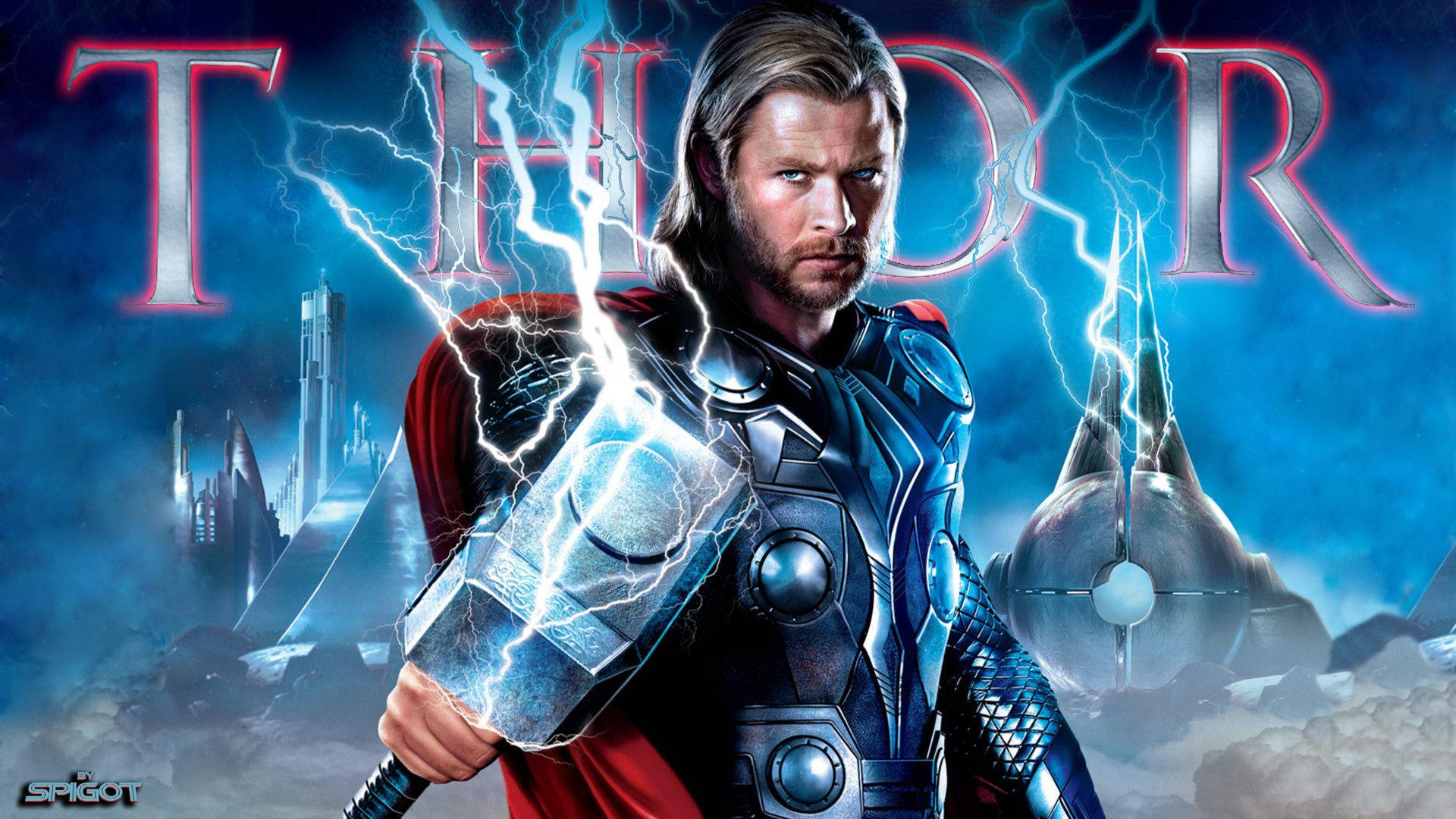 Thor, the Mighty King of Asgard Wallpaper