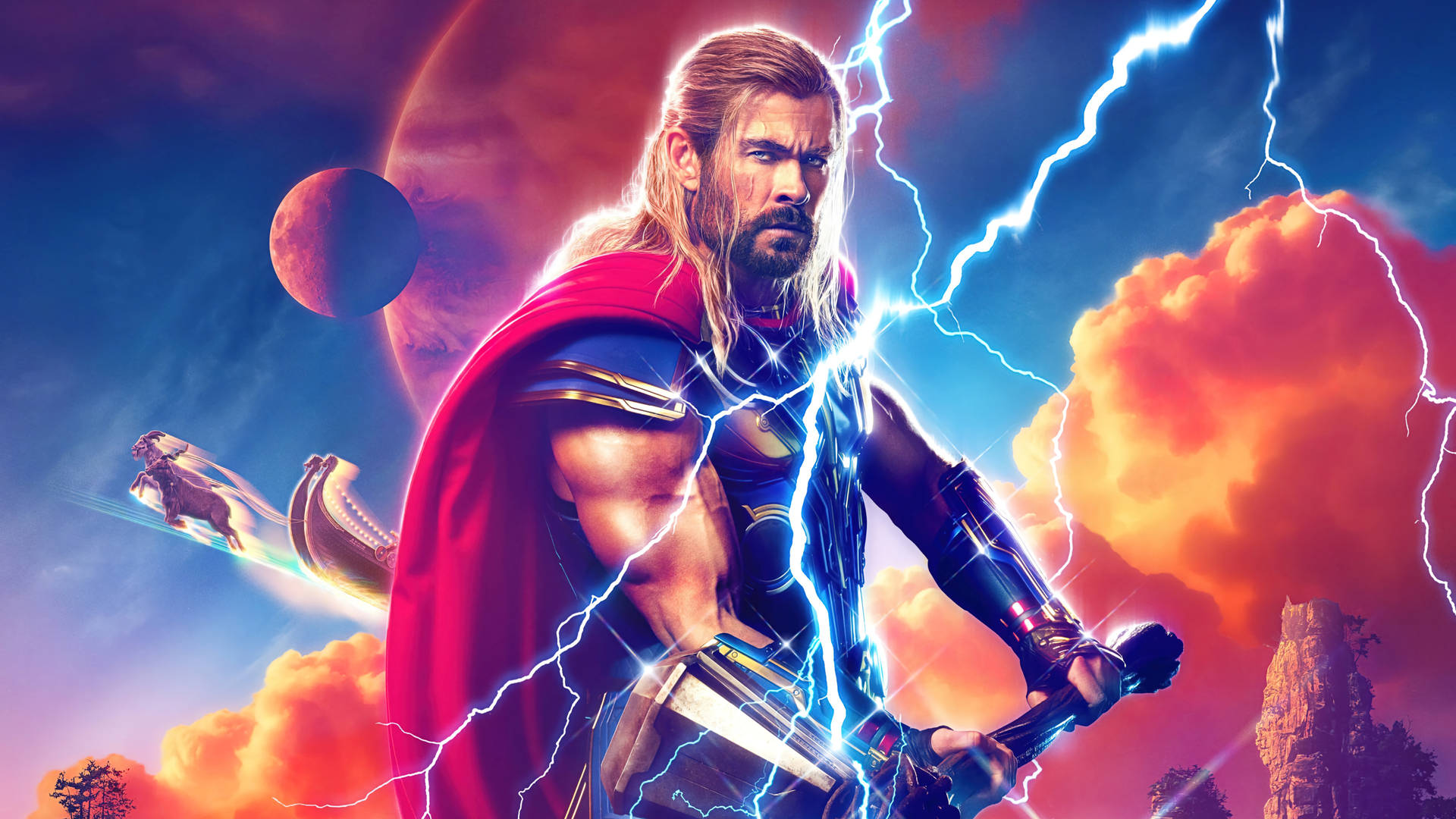 Thor Retro Marvel PC Wallpaper