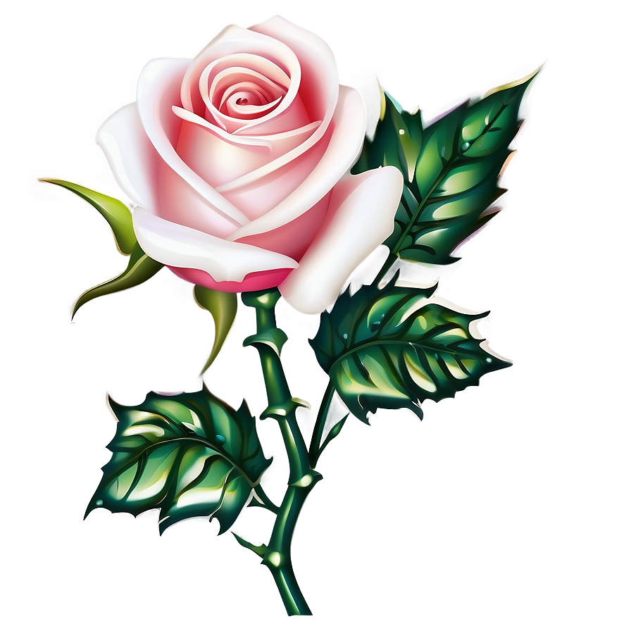Thorny Rose Clipart Png Rll PNG