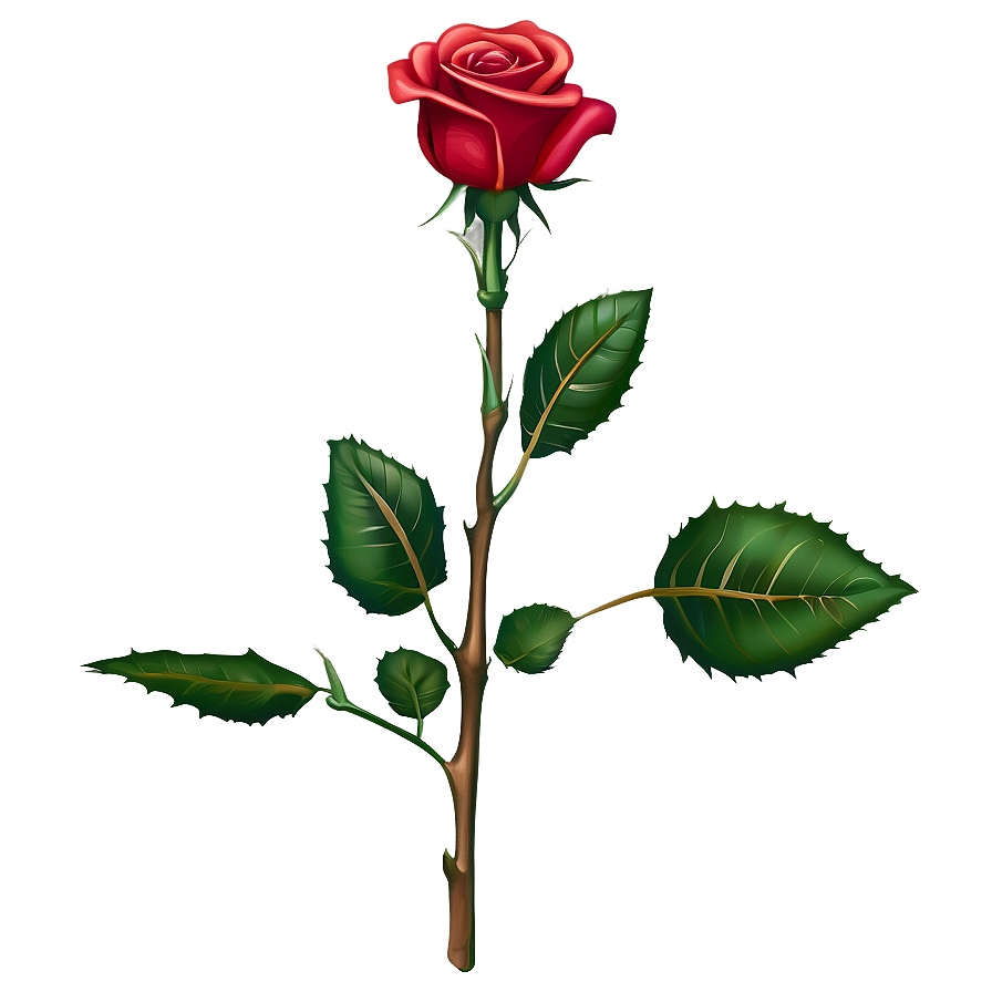 Thorny Rose Stem Png Ixu1 PNG