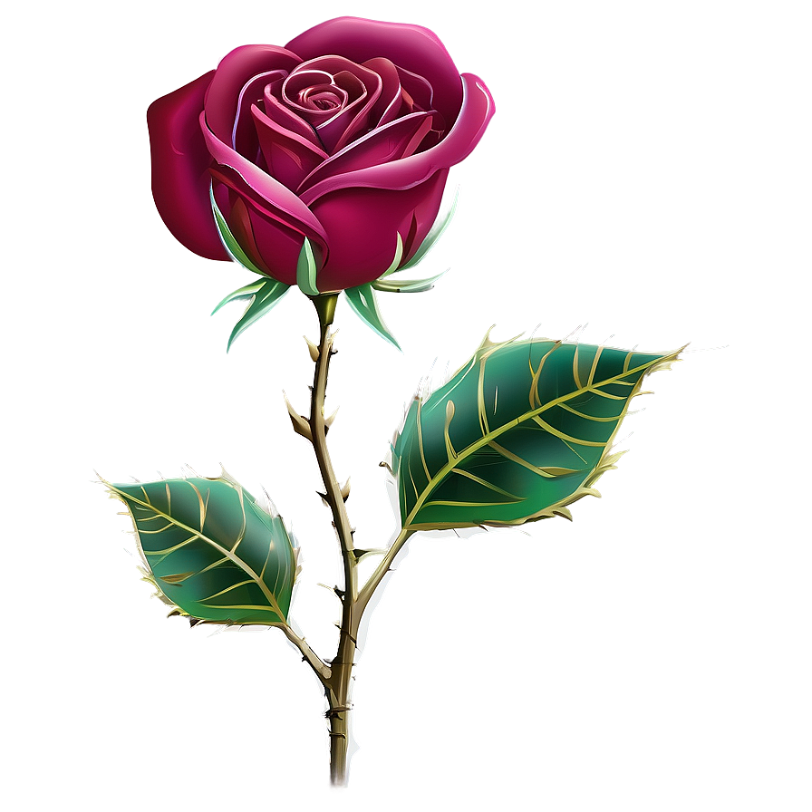 Thorny Rose Stem Png Tcs11 PNG