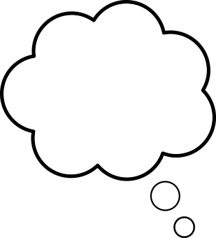 Thought Bubble Graphic PNG